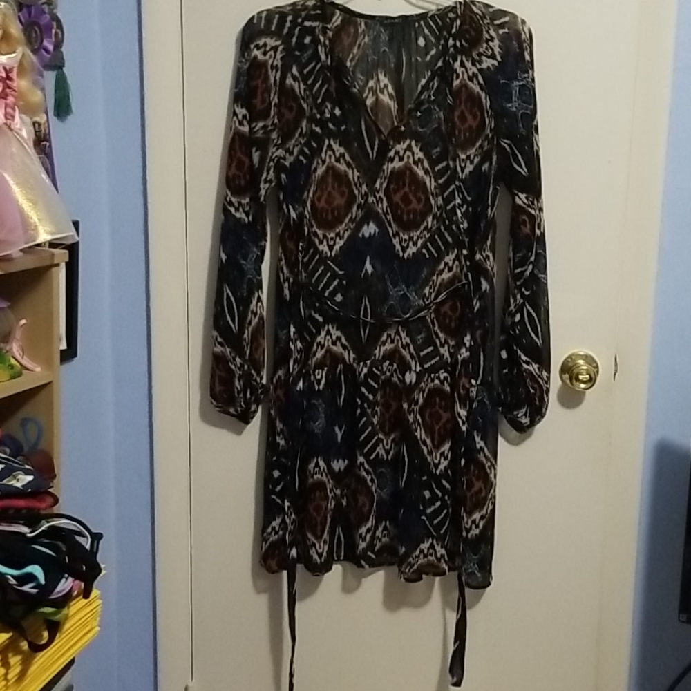 Apart Multicolor 8 Transparent Dress/Beach Coverup